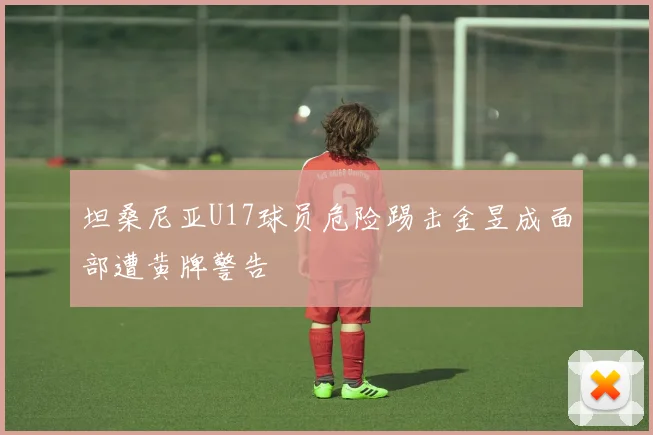 坦桑尼亚U17球员危险踢击金昱成面部遭黄牌警告